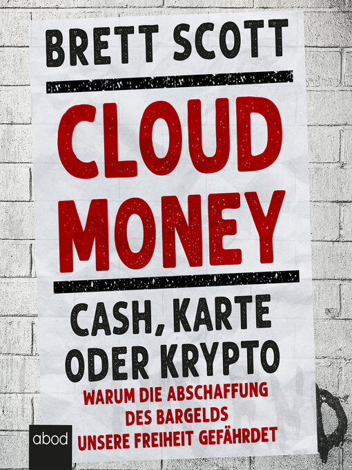 Title details for Cloudmoney by Brett Scott - Available